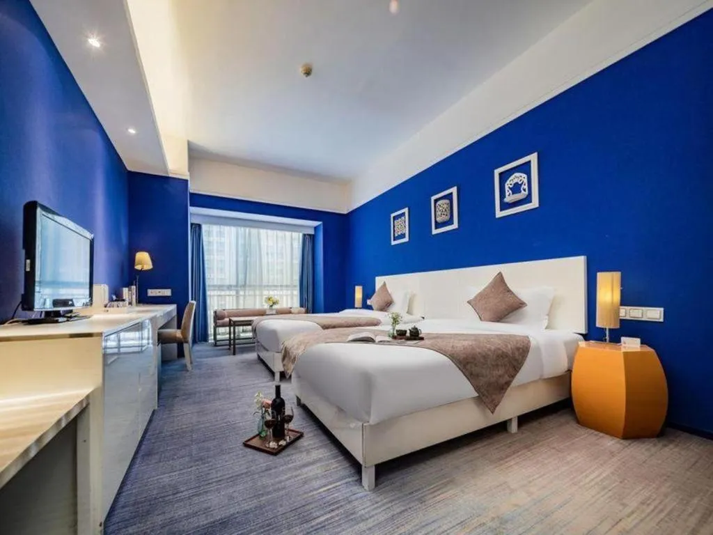 Bed in Xian Hotel New