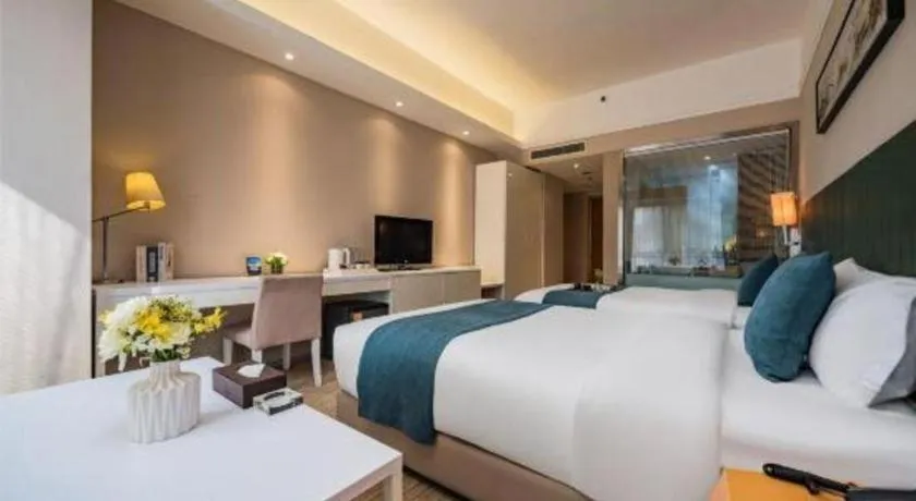 Bed in Xian Hotel New