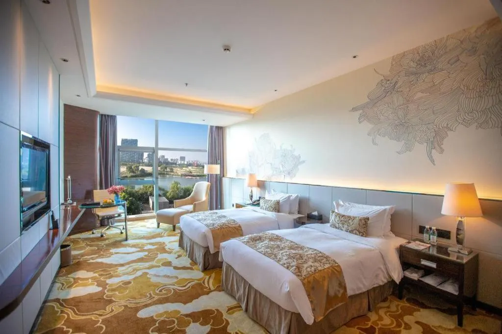Bed in Nanjing Lakehome Hotels and Resorts