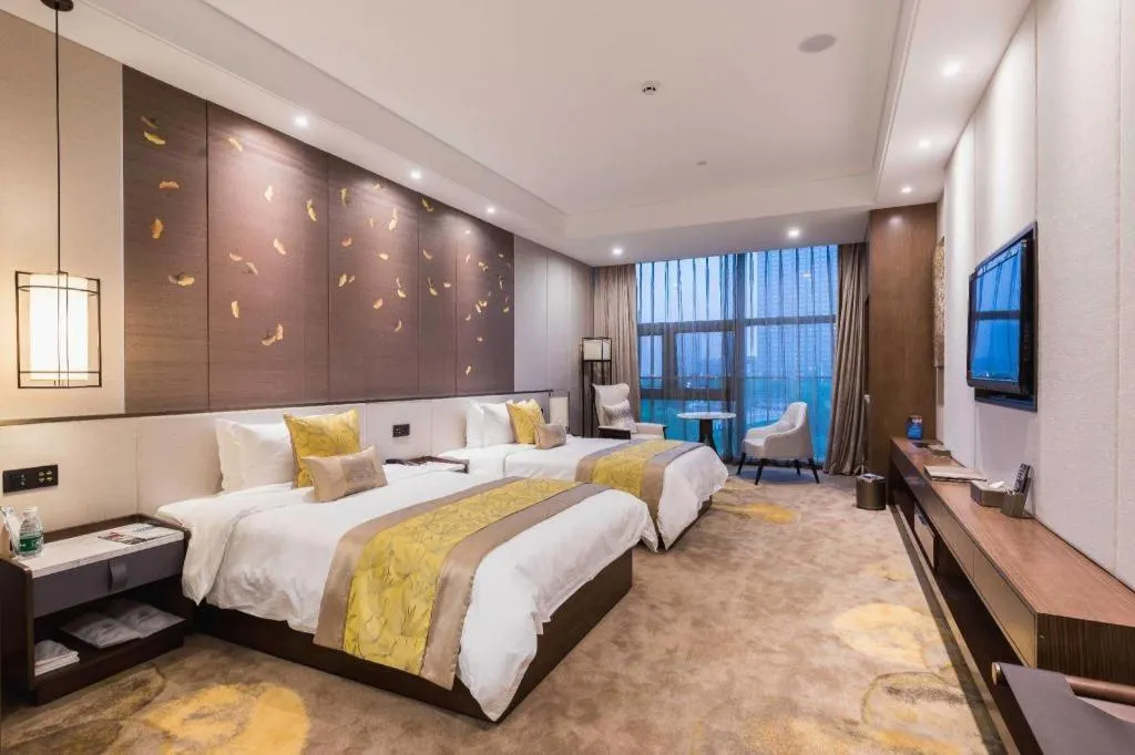 Bed in Nanjing Lakehome Hotels and Resorts