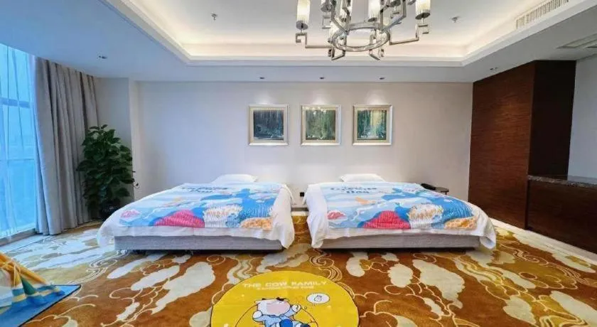 Bed in Nanjing Lakehome Hotels and Resorts