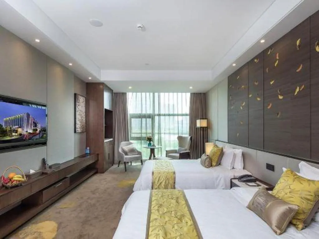 Bed in Nanjing Lakehome Hotels and Resorts