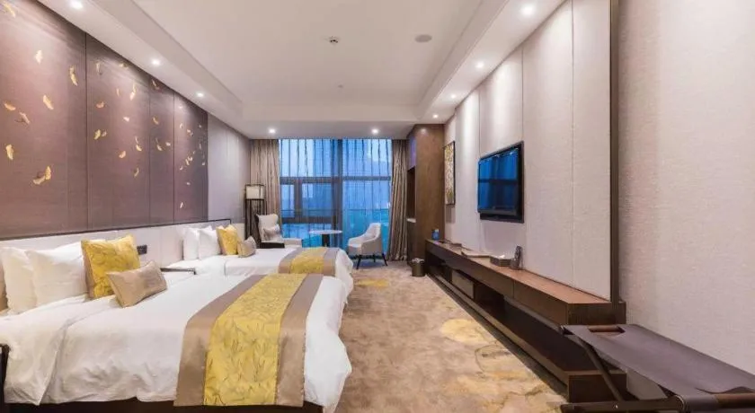 Bed in Nanjing Lakehome Hotels and Resorts
