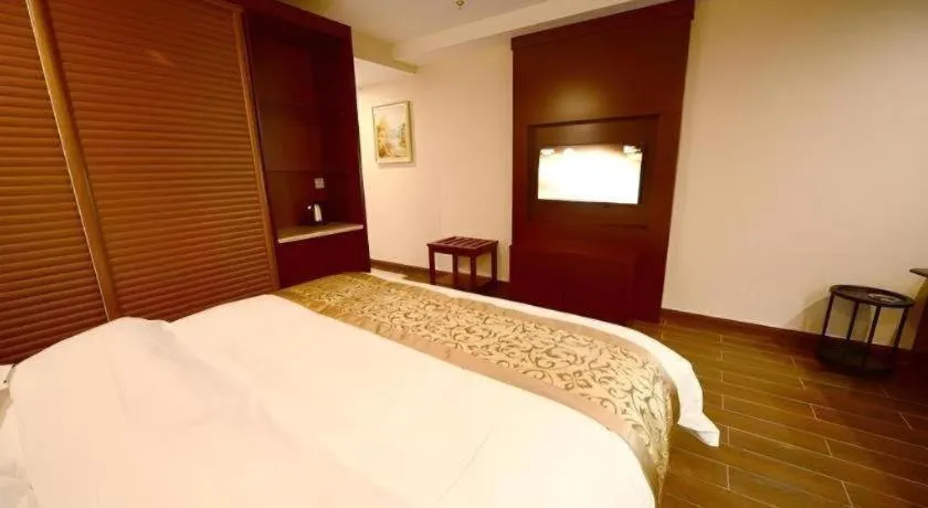 Bed in GreenTree Inn Anhui Xuancheng Ningguo NinGYAng East Road Darunfa Branch