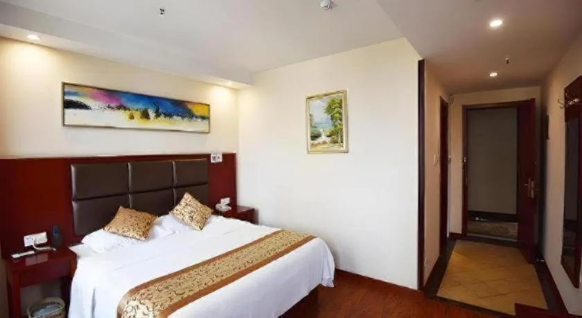 Bed in GreenTree Inn Anhui Xuancheng Ningguo NinGYAng East Road Darunfa Branch