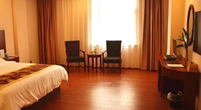 Bed in GreenTree Inn Anhui Xuancheng Ningguo NinGYAng East Road Darunfa Branch