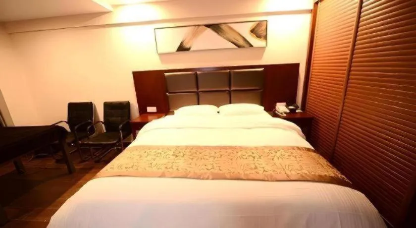 Bed in GreenTree Inn Anhui Xuancheng Ningguo NinGYAng East Road Darunfa Branch
