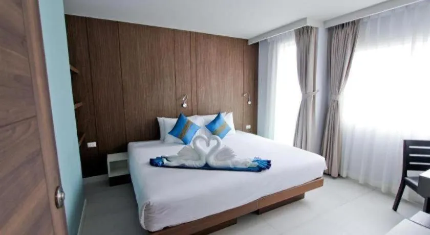 Bed in Elegancy Sansabai Hotel