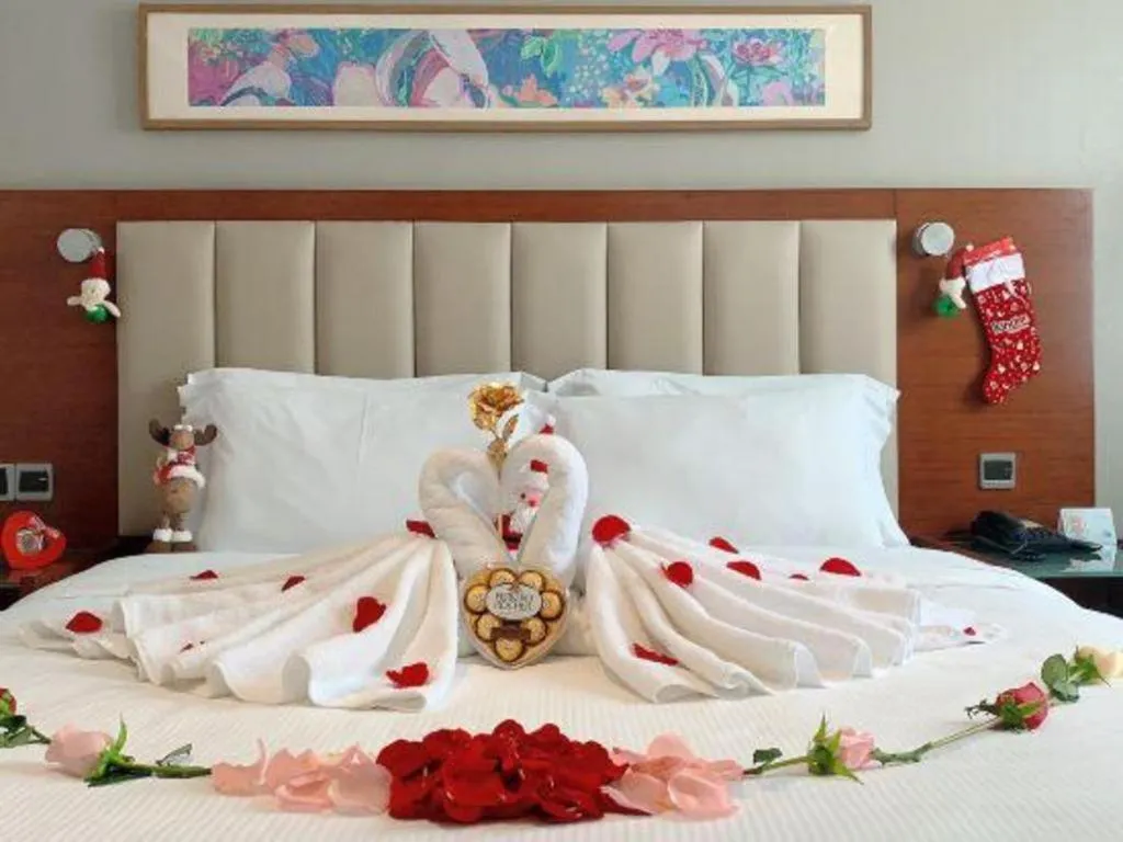 Bed in Yitel Guangzhou Pazhou Exhibition Center Chigang Metro Station