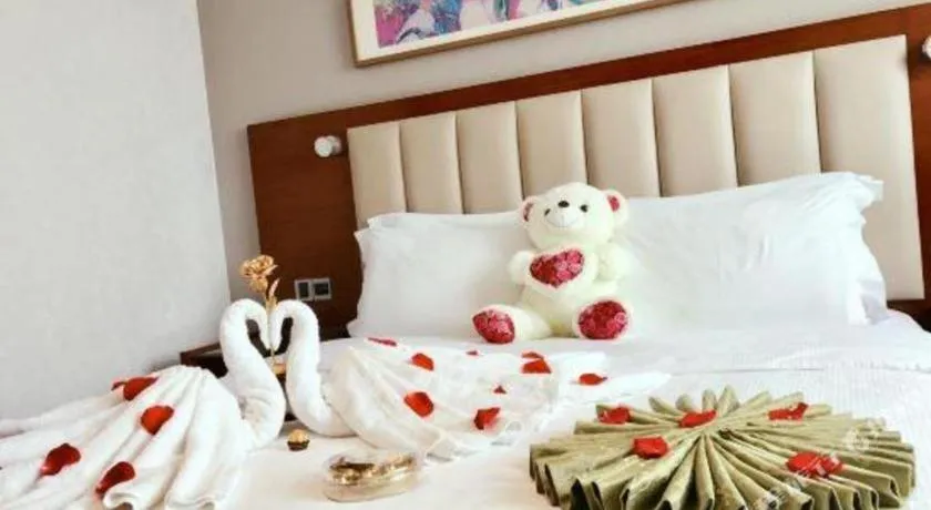 Bed in Yitel Guangzhou Pazhou Exhibition Center Chigang Metro Station