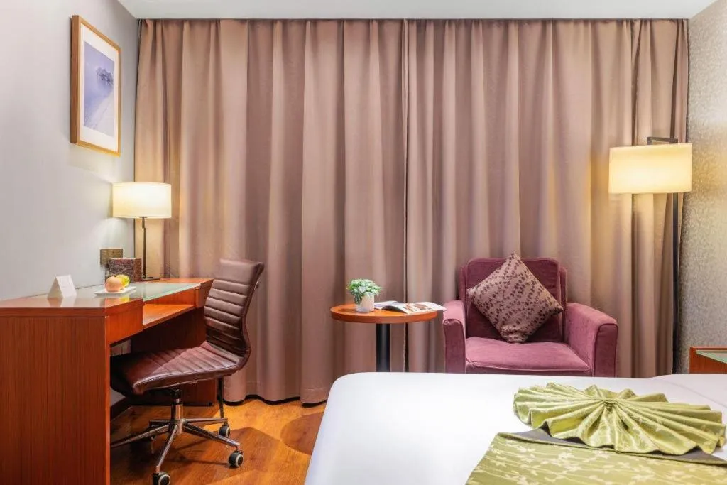 Bed in Yitel Guangzhou Pazhou Exhibition Center Chigang Metro Station