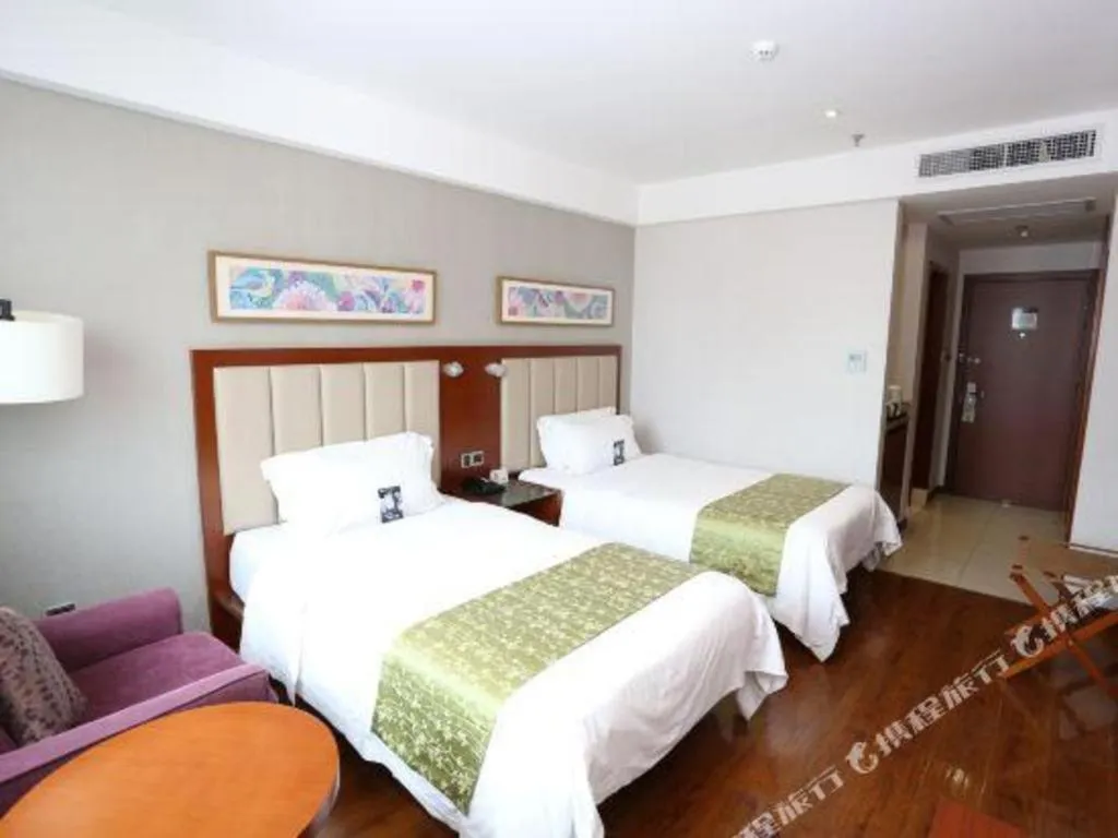 Bed in Yitel Guangzhou Pazhou Exhibition Center Chigang Metro Station