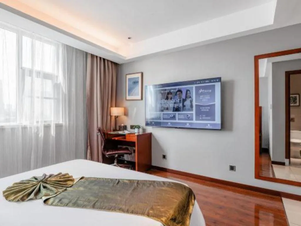 Bed in Yitel Guangzhou Pazhou Exhibition Center Chigang Metro Station