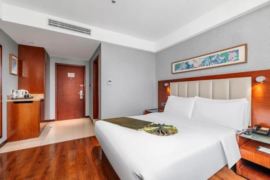 Bed in Yitel Guangzhou Pazhou Exhibition Center Chigang Metro Station