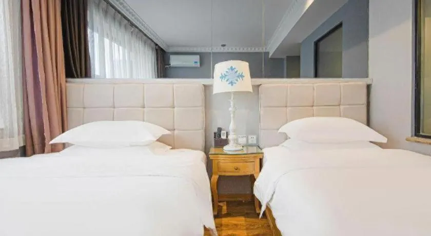 Bed in Hohhot Shanghua Boutique Hotel