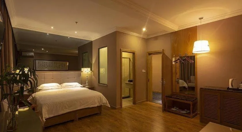 Bed in Hohhot Shanghua Boutique Hotel