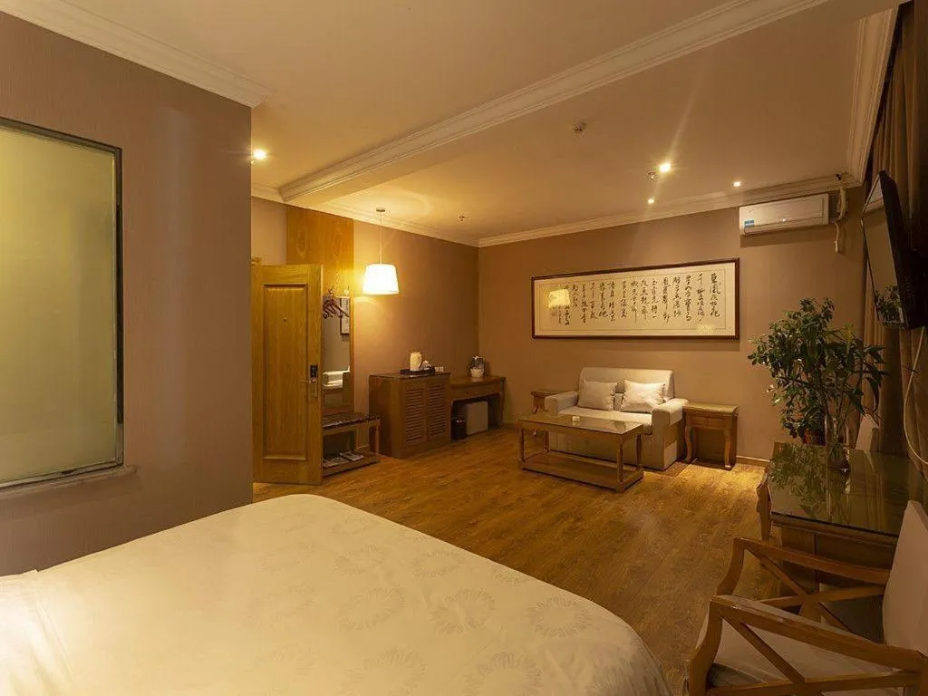 Bed in Hohhot Shanghua Boutique Hotel