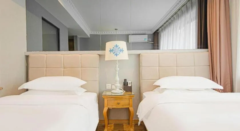 Bed in Hohhot Shanghua Boutique Hotel