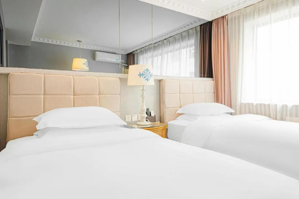 Bed in Hohhot Shanghua Boutique Hotel