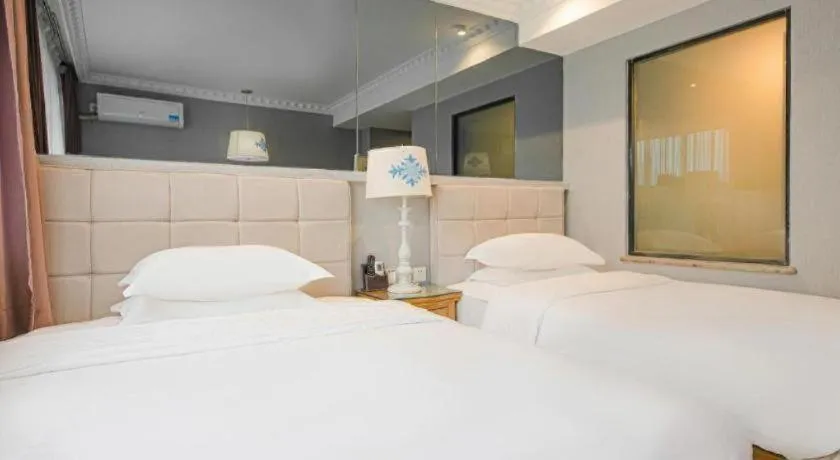 Bed in Hohhot Shanghua Boutique Hotel