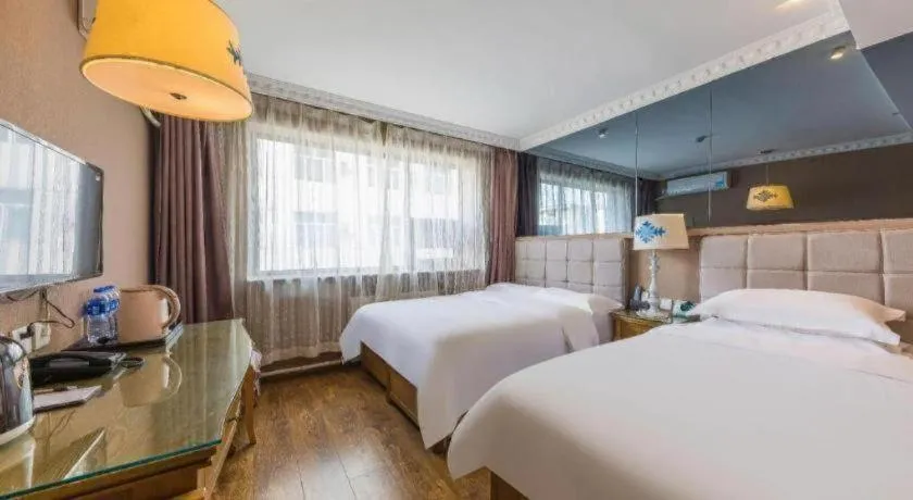 Bed in Hohhot Shanghua Boutique Hotel