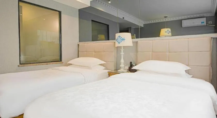 Bed in Hohhot Shanghua Boutique Hotel