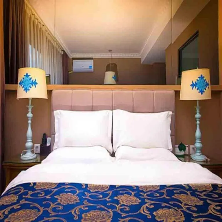 Bed in Hohhot Shanghua Boutique Hotel