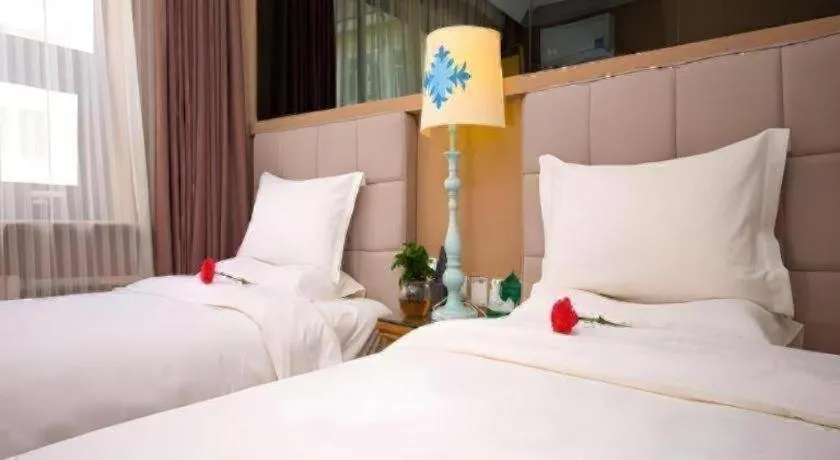 Bed in Hohhot Shanghua Boutique Hotel