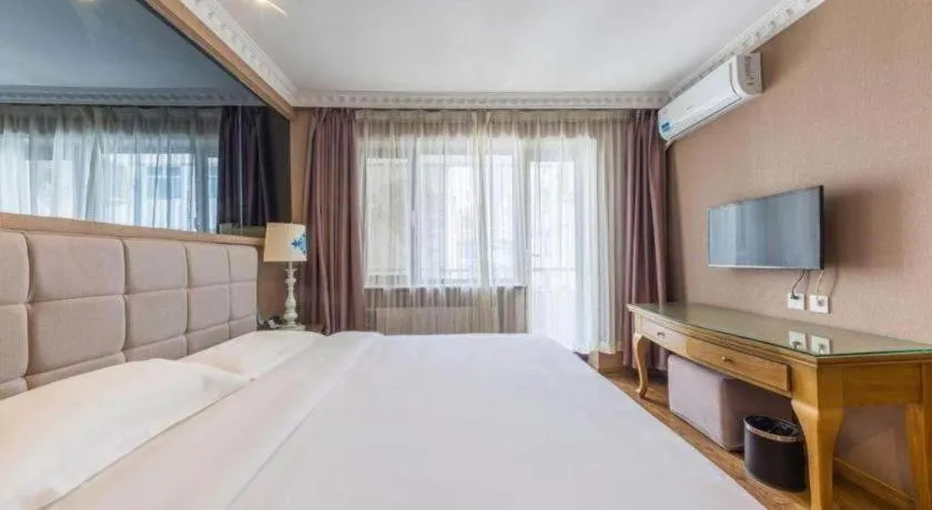 Bed in Hohhot Shanghua Boutique Hotel