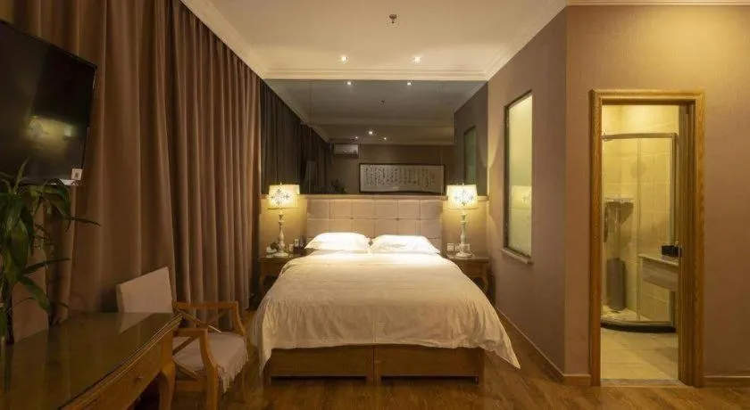 Bed in Hohhot Shanghua Boutique Hotel