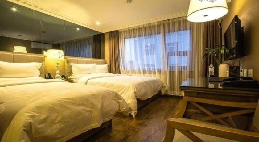 Bed in Hohhot Shanghua Boutique Hotel