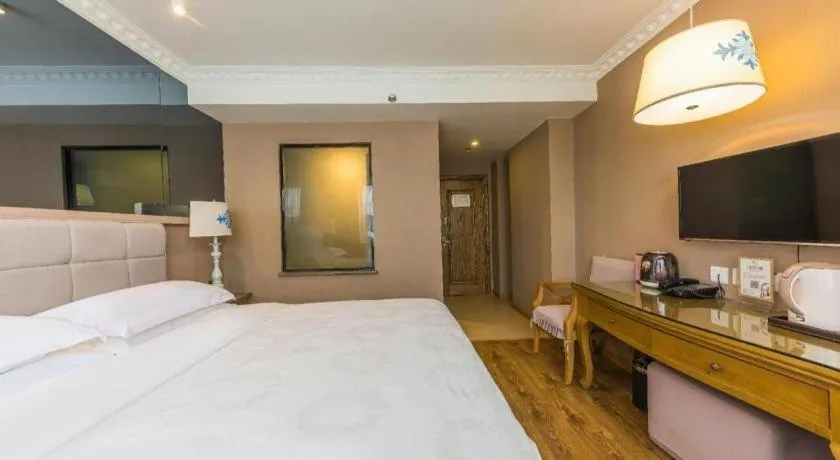 Bed in Hohhot Shanghua Boutique Hotel