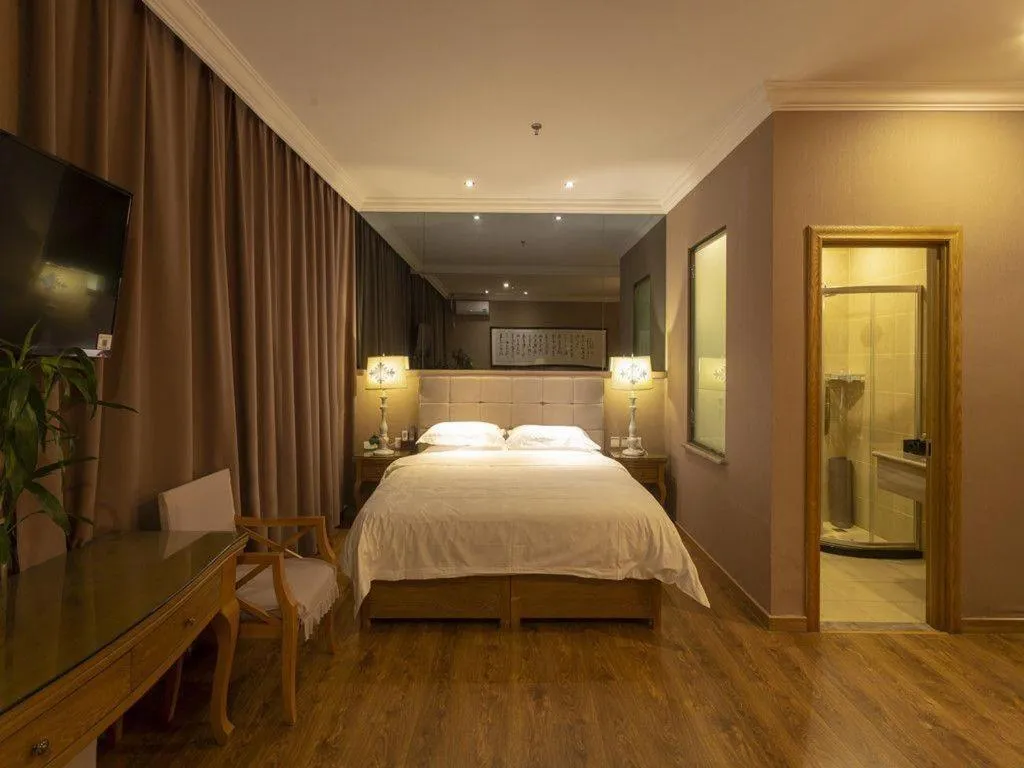 Bed in Hohhot Shanghua Boutique Hotel