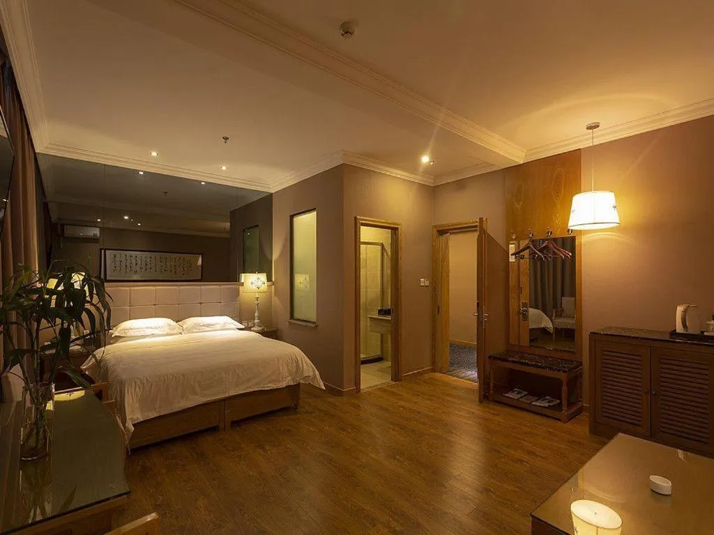 Bed in Hohhot Shanghua Boutique Hotel