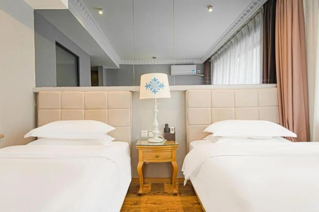 Bed in Hohhot Shanghua Boutique Hotel