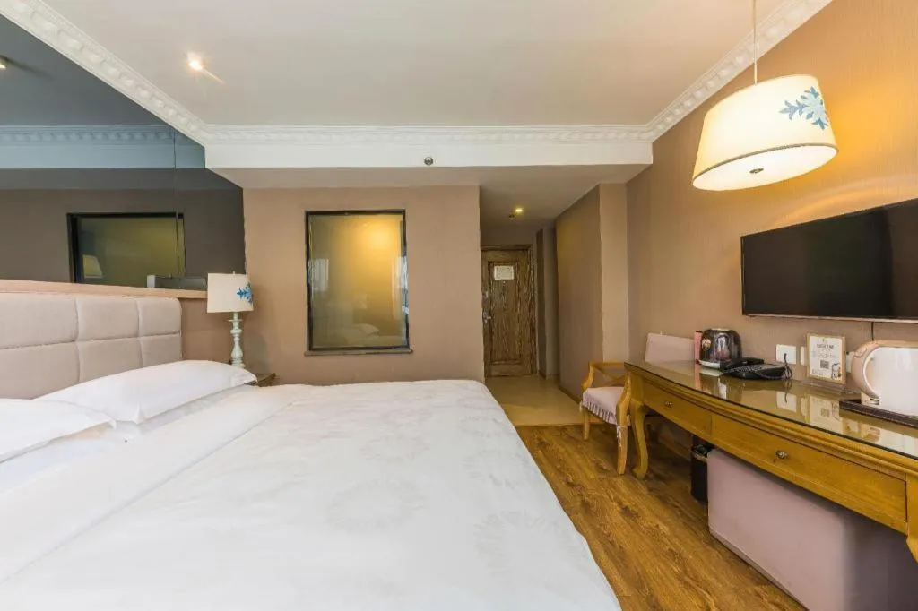 Bed in Hohhot Shanghua Boutique Hotel