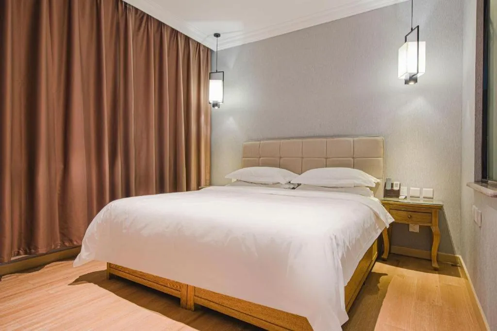 Bed in Hohhot Shanghua Boutique Hotel