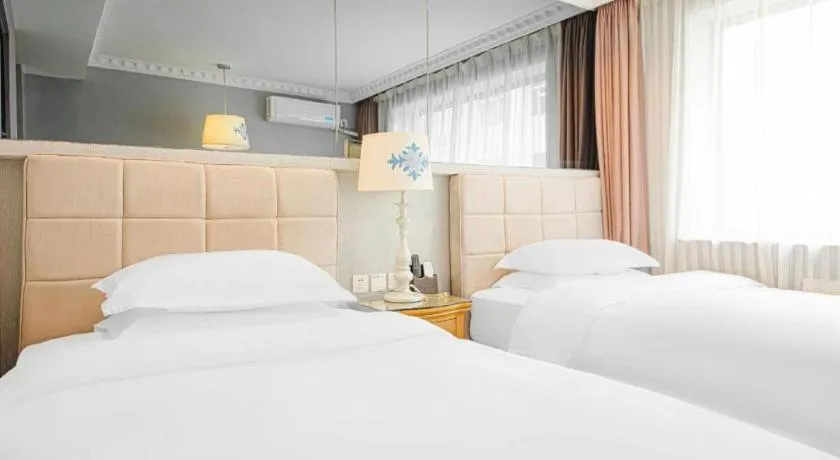 Bed in Hohhot Shanghua Boutique Hotel