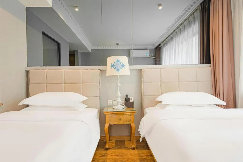 Bed in Hohhot Shanghua Boutique Hotel