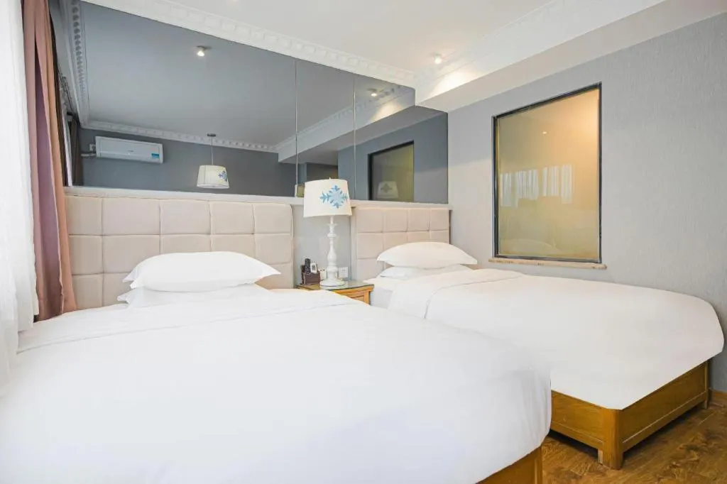 Bed in Hohhot Shanghua Boutique Hotel