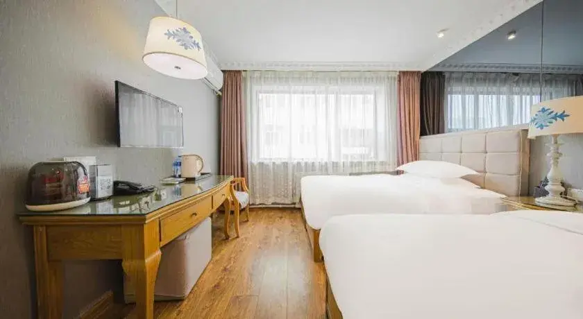 Bed in Hohhot Shanghua Boutique Hotel Bed in Hohhot Shanghua Boutique Hotel