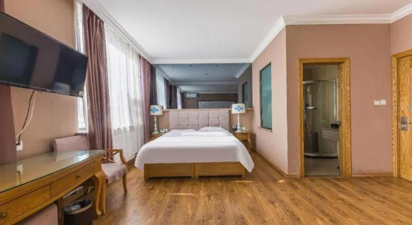Bed in Hohhot Shanghua Boutique Hotel