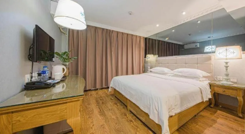 Bed in Hohhot Shanghua Boutique Hotel