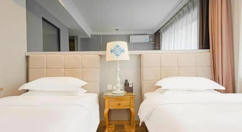 Bed in Hohhot Shanghua Boutique Hotel