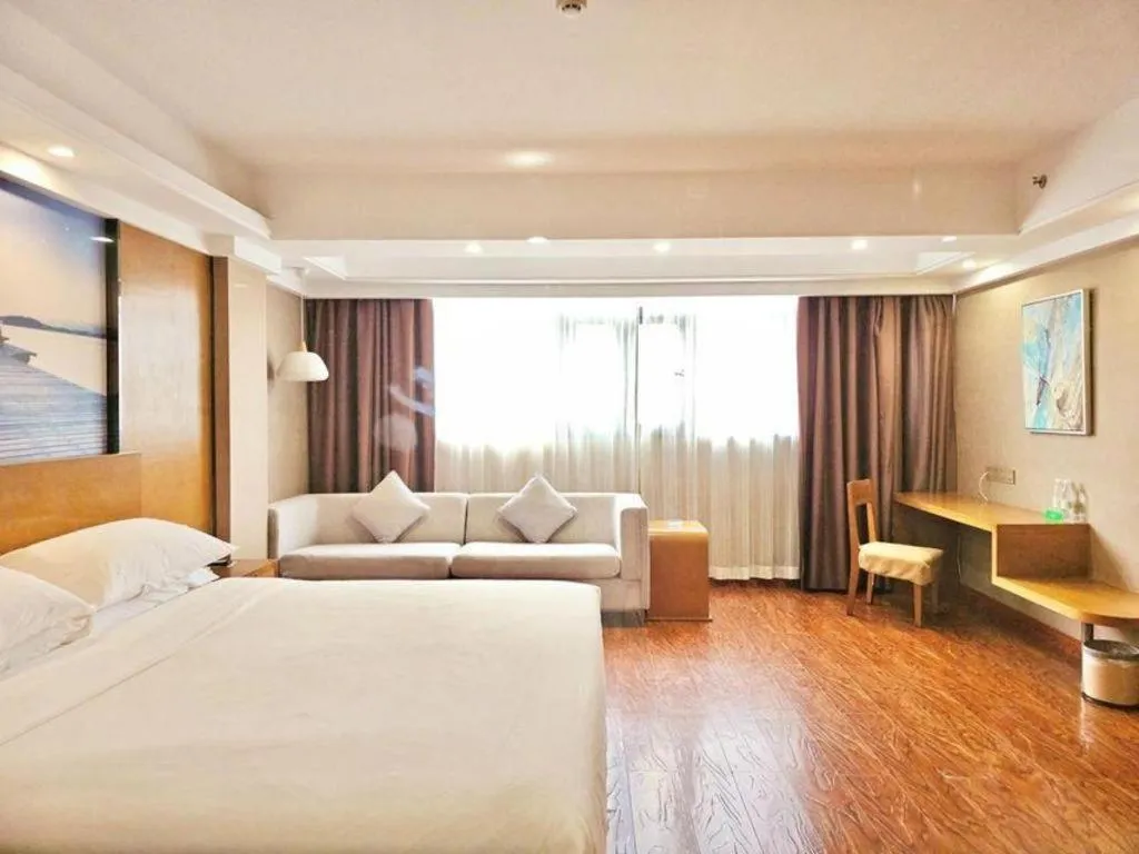 Bed in Vienna Classic Hotel Guilin Quanzhou Central Square
