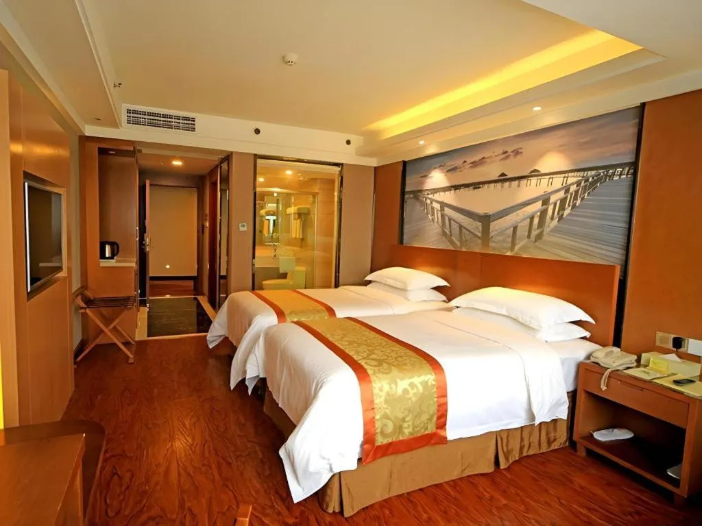 Bed in Vienna Classic Hotel Guilin Quanzhou Central Square