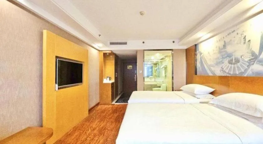 Bed in Vienna Classic Hotel Guilin Quanzhou Central Square