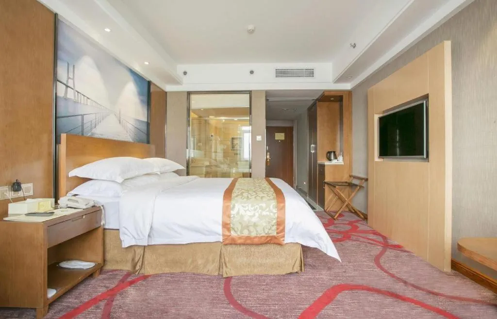 Bed in Vienna Classic Hotel Guilin Quanzhou Central Square