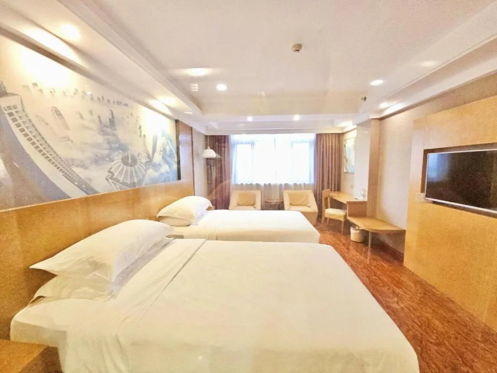 Bed in Vienna Classic Hotel Guilin Quanzhou Central Square