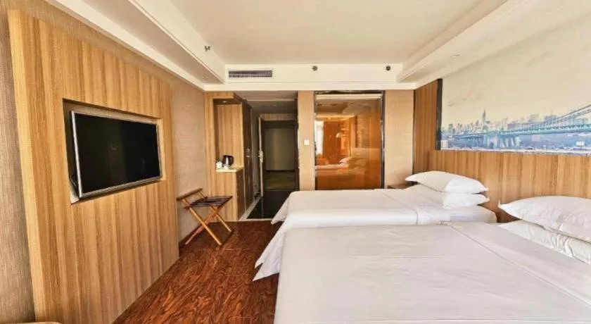 Bed in Vienna Classic Hotel Guilin Quanzhou Central Square